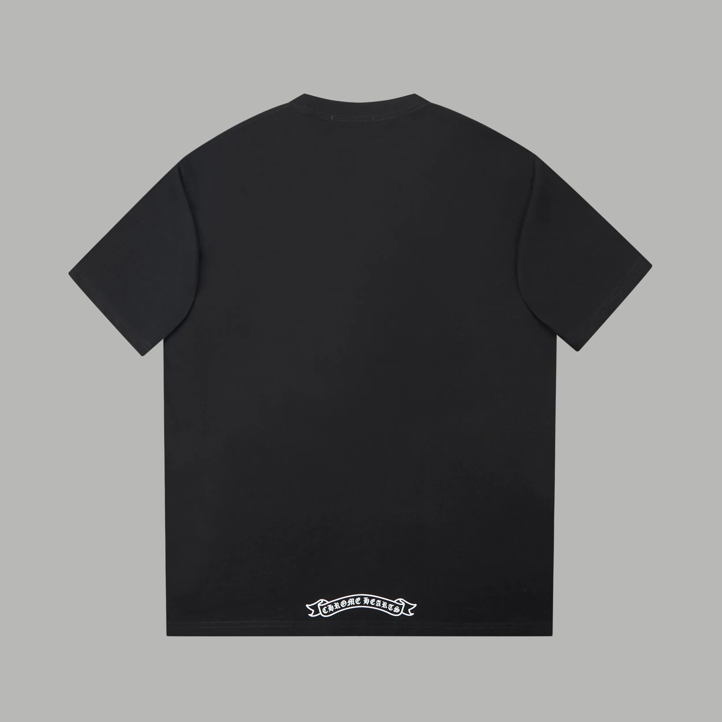 🅿️230 ✨CH✨🆕25SS Spring and Summer New Style Crow Heart✝Rack Logo Embroidered Short Sleeves Light luxury essential item for daily commuting for men and women Correct version Welcome to compare Detailed features · 260g 100% pure cotton double yarn jersey fabric · Custom dyed in the same cylinder, special thickened 32 count double-ply 1X1 thread · Double needle stitching and cross-stitching technology · Original main mark, washed tag, brand moisture-proof paper packaging Color: white/black/grey Size: S/M/L/XL